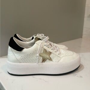Vintage Havana Ream White Gold Women’s Platform Sneaker